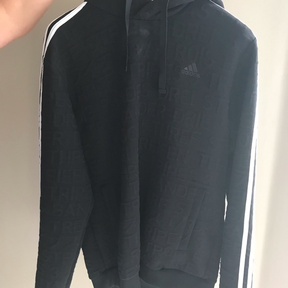 Adidas Three Stripes Hoodie - Picture 1 of 3